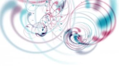 4 k soyut sarmal curl eğrisi, çizgili girdap çizgiler, siklonlar Rüzgar tüneli neon.