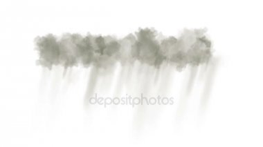 4 k bulut yağmur yağmur fırtınası hava.