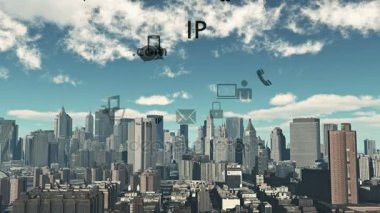 4k, bulut için bilgilendirici güncelleştirmeyi veri download modern kentsel, Internet simgeler için