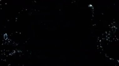 4 k renk alev havai fişek arka plan, tatil patlama parçacık zemin