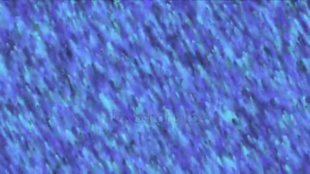 4k kochendes Gezeitenwasser Hintergrund, Tsunami Hintergrund, Fluktuation Textur Teilchen — Stockvideo