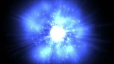 4 k patlama teknoloji enerji ve parlama dinamik ışınları fiber ışık, evrende Bulutsusu.