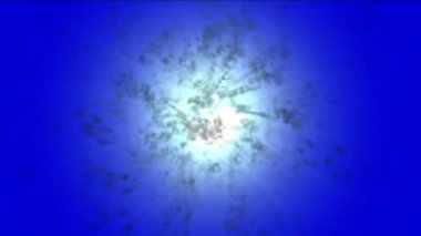 4 k soyut güç patlama enerji halo yangın ışınları girdap yıldız arka plan lazer.