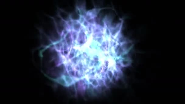 4k rotation tech energy & flare dynamic rays fiber light & magnetic field. — Stock Footage 4k rotation tech energy & flare dynamic rays fiber light & magnetic field. Stock Video