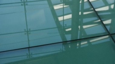 Çatı, lüks alışveriş merkezi cam house,hall,Shadow.abstract pürüzsüz yüzey, yansıması,