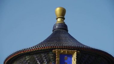 Çin-Eyl 08, Beijing.China'nın Kraliyet antik mimari cennette 2016:Temple.