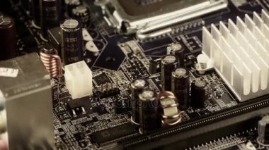 bilgisayar devre kartı döndürme.