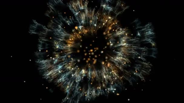 4k fond abstrait de motif de lumière de fleur explosive, fond d'élément de feu d'artifice 