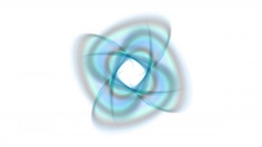 4k Özet anlamak yıldız çiçek desen arka plan, ışık alan, tünelleri enerji.