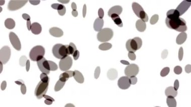 4 k soyut damla su sıvı tabletleri arka plan, damlacık nokta nokta fasulye kabarcık