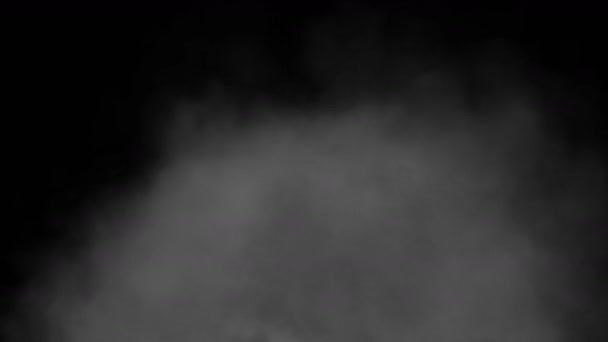 4k Smoky cloud smoke space background,smog mist fog haze pollution gas ghost. — Stock Video