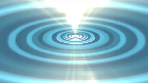 4 k 宇宙銀河爆発水、空想科学小説リングの粒子は、リップル エネルギー. — ストック動画