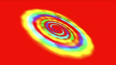 4 k gökkuşağı galaxy alan, girdap girdap evren, Samanyolu, solucan deliği zaman tüneli.