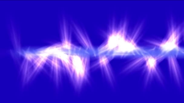 4 k 抽象光灿灿金线、 激光绳武器、 电力能源背景. — 图库视频影像