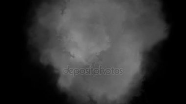 4 k fırtına bulutları sis gaz duman, kirliliği haze gökyüzü, hava arka plan atmosfer