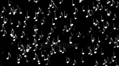 4 k müzik notlar arka plan, sembol melodi melodi ses, romantik sanatsal Senfoni