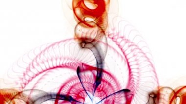 4 k soyut eğrisi duman çizgileri arka plan sanat, evren cennet bilim kurgu.