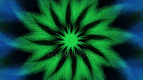 4k Résumé fond de motif de fleur d'engrenage tourbillon, espace lumineux, énergie du moulin à vent .