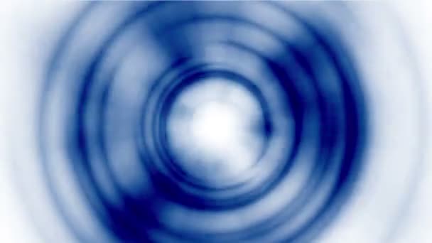 4 k cirkulär ring, vibrationer signal våg, hål tunnel, explosion ray energi ljus. — Stockvideo