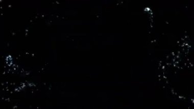 4 k renk alev havai fişek arka plan, tatil patlama parçacık zemin