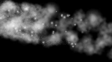 4 k kar tanesi bulut, kış kar kar fırtınası fırtınası arka plan, Noel parçacık.