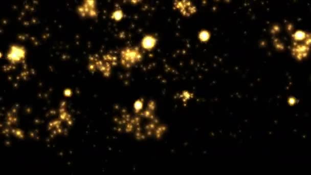 4k Culoare abstractă foc de artificii fundal, vacanță explozie particule fundal — Videoclip de stoc