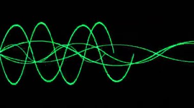 4 k soyut dalgalanma ritim satır arkaplanı, ses desen, radar sinyal teknolojisi