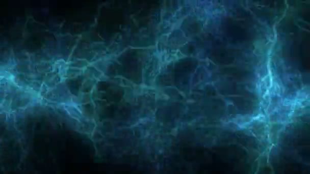 4 k abstrakt åskväder lightning bakgrund, natur el energi. — Stockvideo