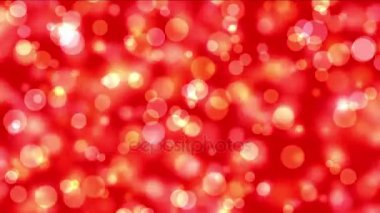 4 k soyut havai fişek ışık noktalar arka plan, balon parçacıklarının, bakteri sporları.