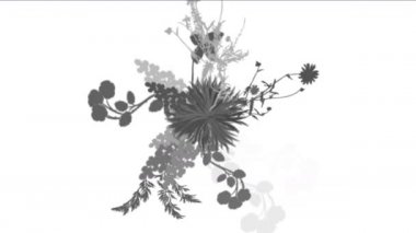 4 k yemyeşil çiçek bitkileri büyüyen otlar çalılar çalılar bitki yaprakları.