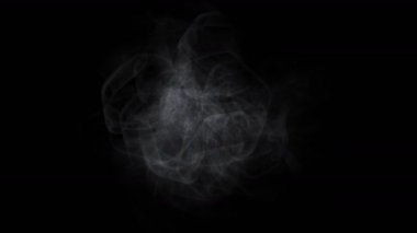 4 k duman gaz bulutu sis.