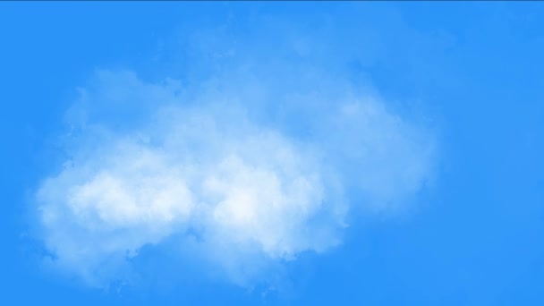 4 k viharfelhők köd, gáz, füst, a szennyezés haze ég, a légkör Időjárás háttér — Stock videók
