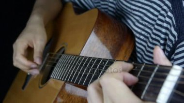 gitar çalmak, tıngırdat, müzik.