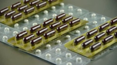 İlaç kapsül ve pill.