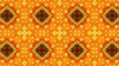 Güzel Asya Çin Oriental geleneksel pattern.four ardışık fraktal ka