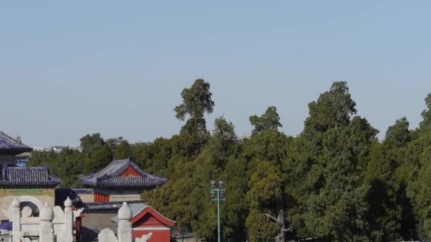 Beijing worship altar,China's royal ancient architecture. — Stock Video