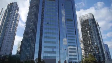 gökdelen, iş uzun boylu ofis binaları bölgesi.