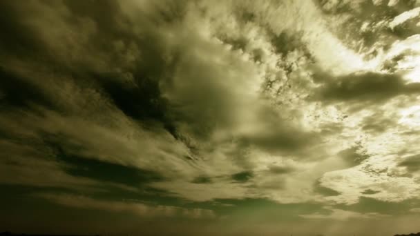 Tiempo lapso nubes, naturaleza . — Vídeos de Stock