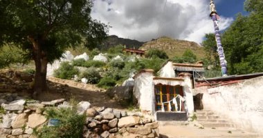 4 k lhasa pabangka Tapınağı, Tibet.