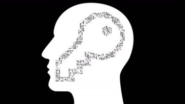 4 k devre kartı elektron anahtar AI insan beyin, düşünme bilim çözüm ilham