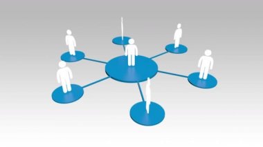 4k human icons,business teamwork,Social or Business Network,a group of people i