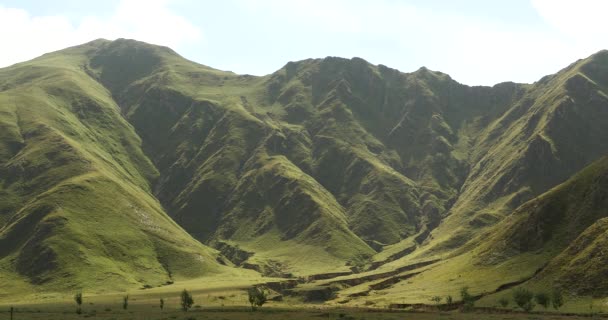 4k Tibet mountaintop & valley,roof of the World. — Stock video