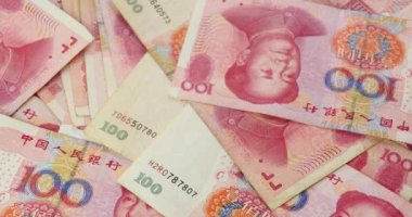 4 k para Renminbi (Rmb) 100 Yuan notlar, Mao Zedong lideri Avatar.