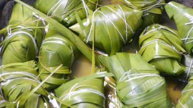 Pirinç hamuru ve glutinous rice rotasyonu.