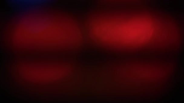 Les Lumières Numériques Clignotantes Flou Multicolore Défocalisées Brillent Rouge Bleu — Video