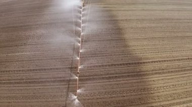 Alan sulama bahar havadan görünümü 