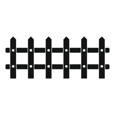 Beyaz arka plan üzerinde izole karikatür düz çit