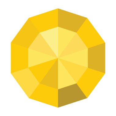 Çizgi film gerçekçi taşlar mücevherler diamond parlak vektör