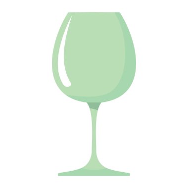 Kadehinin çanak çizgi film simgesi. Mutfak aracı, tencere ve mutfak eşyaları vektör çizim