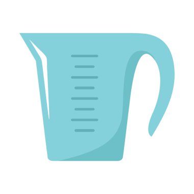 Kepçe çizgi film simgesi. Mutfak aletleri, tencere ve mutfak eşyaları illüstrasyon vektör